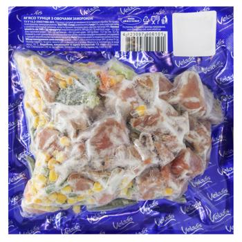Veladis Frozen Tuna with Vegetables 400g - buy, prices for NOVUS - photo 2