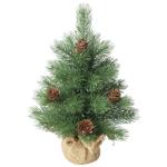 Actuel Christmas Tree with Cones in Pot 30cm