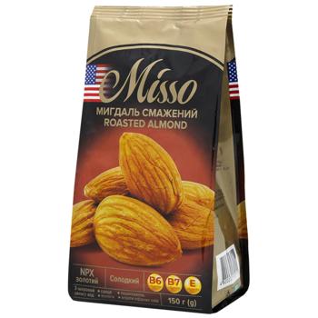 Мигдаль Misso ядра смажені 150г - купити, ціни на МегаМаркет - фото 1