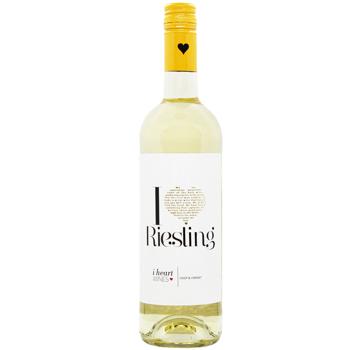 Вино I Heart Riesling белое полусухое 12% 0,75л - купить, цены на Auchan - фото 1