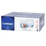 Luminarc Maine Sky Blue Set of Glasses 320ml 6pcs