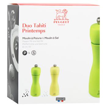 Peugeot Tahiti Pepper Mill and Salt Mill 15cm Green-Yellow - buy, prices for WINETIME - photo 2