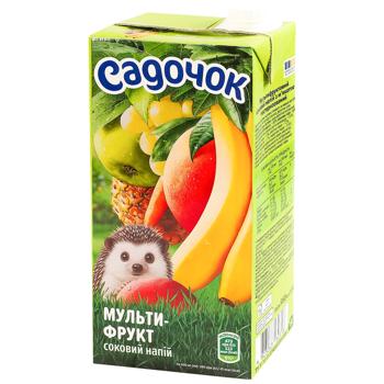 Напій соковий Садочок Мультифрукт 0,95л - купити, ціни на КОСМОС - фото 1