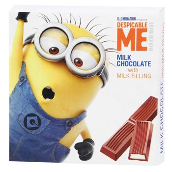 Liubimov Kids Milk Chocolate with Milk Filling 50g - buy, prices for Biotus - photo 3