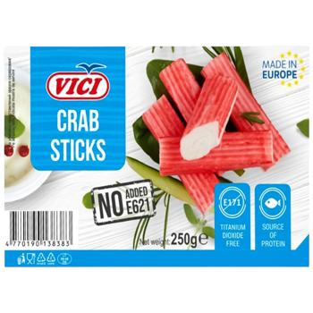 Vici Frozen Product with Surimi Crab Sticks 250g - buy, prices for COSMOS - photo 1