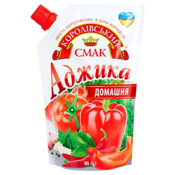 Korolivsky Smak Homemade Adjika 180g - buy, prices for Tavria V - photo 1