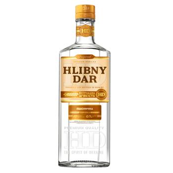 Hlibny Dar Wheat Vodka 40% 0.7l - buy, prices for COSMOS - photo 1