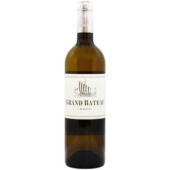 Barriere Freres Grand Bateau Blanc Dry White Wine 12.5% ​​0.75l - buy, prices for MegaMarket - photo 1