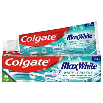 Зубна паста Colgate Max White Crystal 75мл - купити, ціни на Ідеал - фото 2