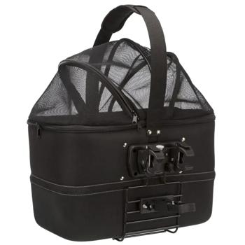 Trixie Basket for Bicycle Handlebar корзина на велосипед для собак 41x47x29 см - чорний - купить, цены на MasterZoo - фото 3