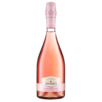 Вино игристое Shabo Special Edition полусухое розовое 10,5-13,5% 0,75л - купить, цены на КОСМОС - фото 1