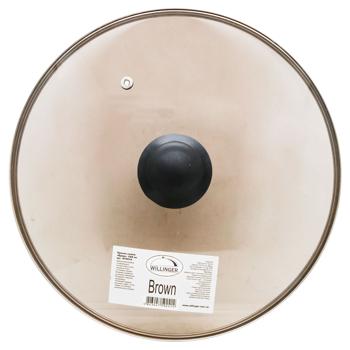 Willinger Brown Glass Cover 28cm 475414