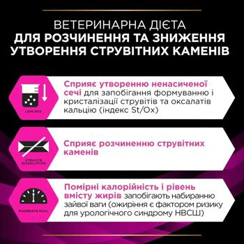Вологий корм для котів Pro Plan Veterinary Diets UR Urinary 195 г - індичка - купити, ціни на MasterZoo - фото 6