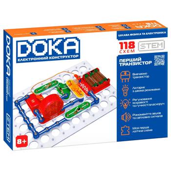 Конструктор электронный Doka 118 схем - купить, цены на NOVUS - фото 2