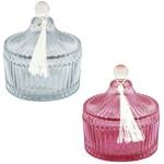 Actuel Container with Tassel 10.5x12.5cm