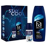 Schauma Fa Men Sport Shower Gel 400ml + Fa Men Sport Roll-On Antiperspirant 50ml Gift Set