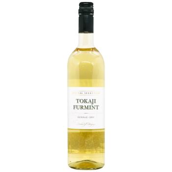 Вино Tokaji Furmint біле сухе 12,5% 0,75л