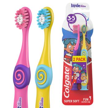 Зубная щетка детская Colgate супер мягкая 3-5 лет