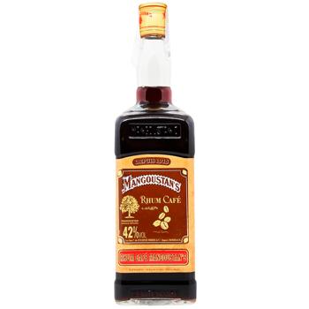 Ликер Mangoustan's Rhum Cafe 42% 1л - купить, цены на WINETIME - фото 1