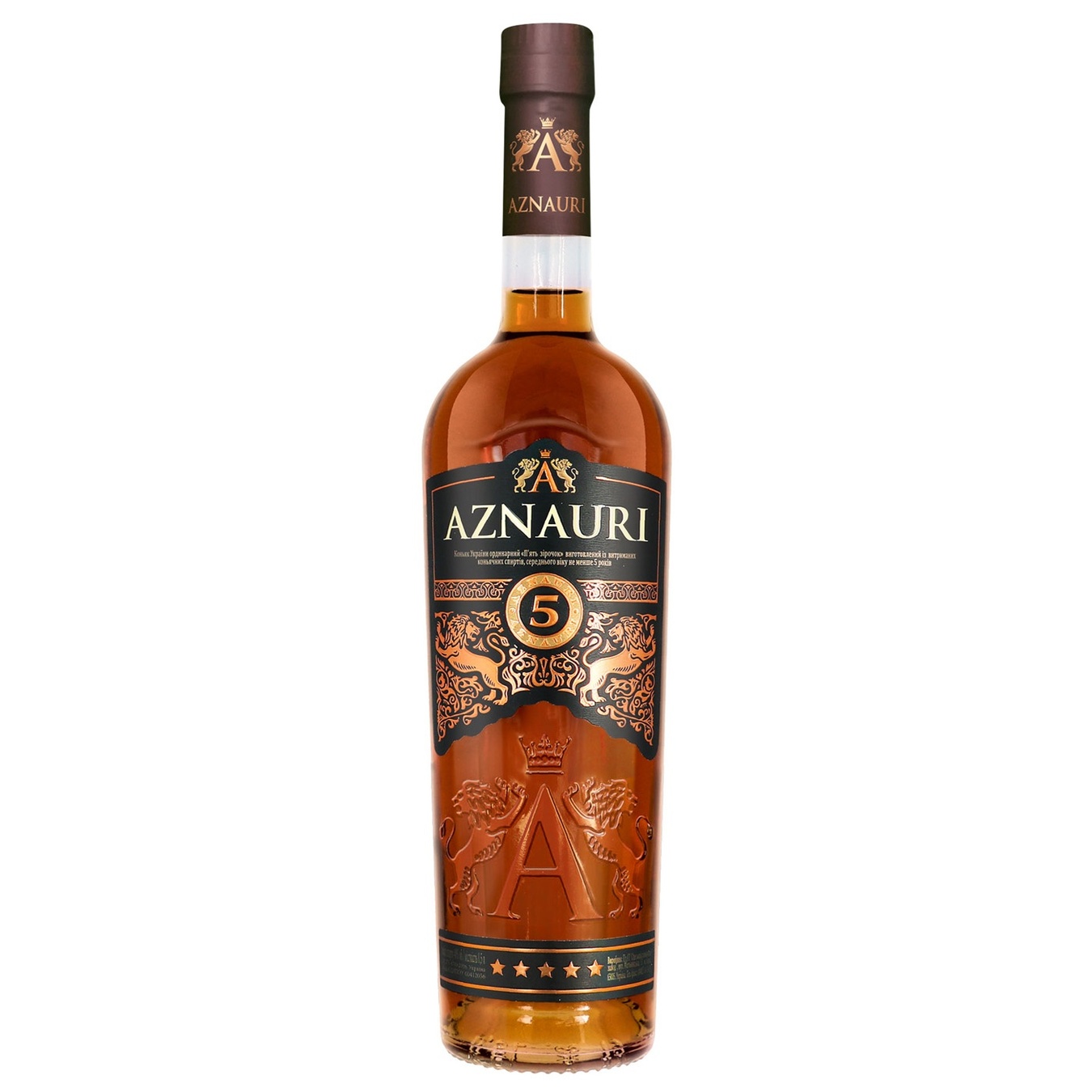 

Коньяк Aznauri 5* 40% 0,5л