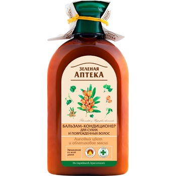 Zelena apteka Balm-Conditioner for dry and damaged hair 300ml - buy, prices for Auchan - photo 1