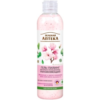 Zelena apteka Gel-peeling Moisturizing for face and decollete zone 250ml - buy, prices for Auchan - photo 1