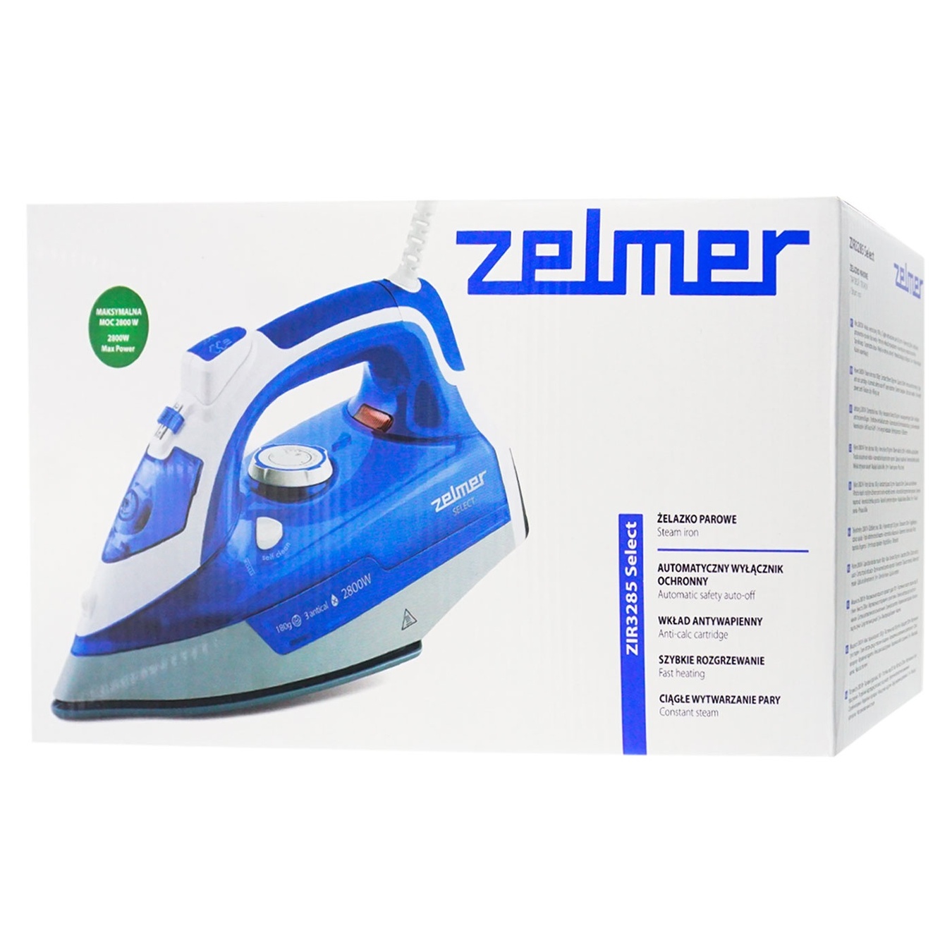 

Утюг Zelmer Select ZIR3285