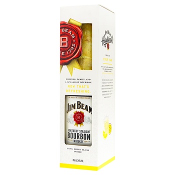 Віскі Jim Beam White Bourbon 40% 0,7л - купити, ціни на Auchan - фото 1