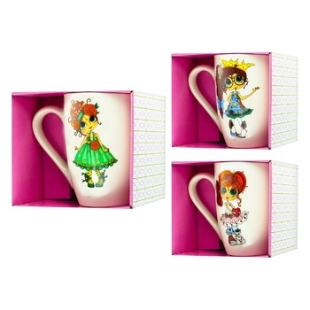 Galleryglass Charming Girls Porcelain Mug 350ml - buy, prices for Tavria V - photo 1