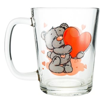 Кухоль Galleryglass Boston Love скляний 300мл - купити, ціни на Auchan - фото 2