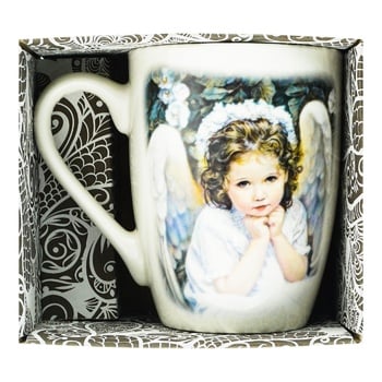 Кружка Galleryglass Believe in Angels фарфоровая 350мл - купить, цены на Auchan - фото 2