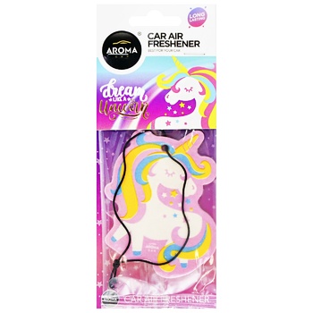 Ароматизатор Aroma Car Glitter Unicorn - купить, цены на Auchan - фото 1