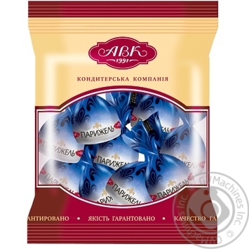 Candy Avk Parizhel cream brulee 200g polyethylene packaging Ukraine - buy, prices for NOVUS - photo 2