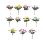 Actuel Carnation/Daisy/Hydrangea Artificial Flower 24cm in assortment