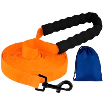 Barksi Active повідець для собак S 6 м х 25 мм - помаранчевий - купити, ціни на MasterZoo - фото 1