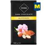 Rioba Almonds Dark Chocolate 300g