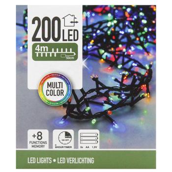 Koopman Outdoor Electric Garland 3хАА 200 LED 4.5m Multicolor - buy, prices for NOVUS - photo 2