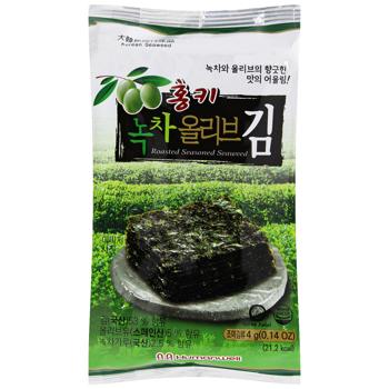 snack nori green tea 4g Korea - buy, prices for - photo 3