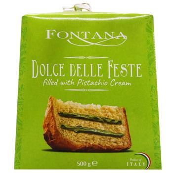 Панеттоне Fontana с фисташковым кремом 500г - купить, цены на За Раз - фото 3