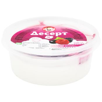 Десерт творожный Пани Хуторянка молокосодержащий с лесными ягодами 9% 300г - купить, цены на ЕКО Маркет - фото 1