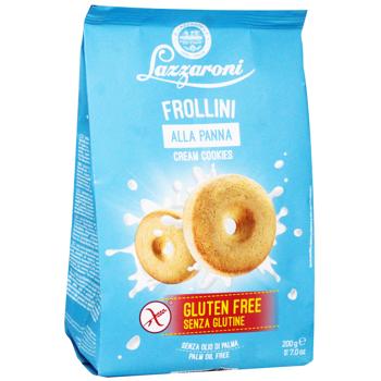 Печ. Lazzaroni 200г безглютен. Кільця із вершками (Італія) - купити, ціни на КОСМОС - фото 2