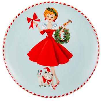 Lefard Miss Christmas Plate Set 2pcs 20.5cm - buy, prices for - photo 2