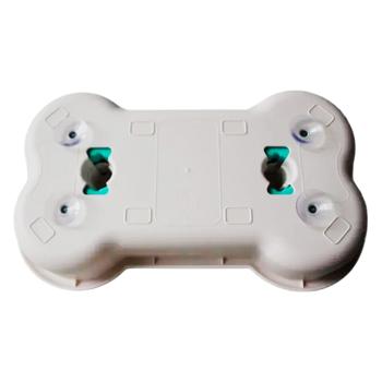 Pet Fun миска для собак 25х43х7,5 см - біло-зелений - купить, цены на MasterZoo - фото 2