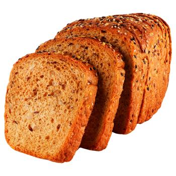 Хлеб Формула Вкуса Мультизерновой протеиновый нарезанный 250г - купить, цены на ЕКО Маркет - фото 2