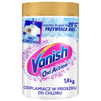 Пятновыводитель Vanish Oxi Action Хрустальное белье 1,4кг - купить, цены на За Раз - фото 1