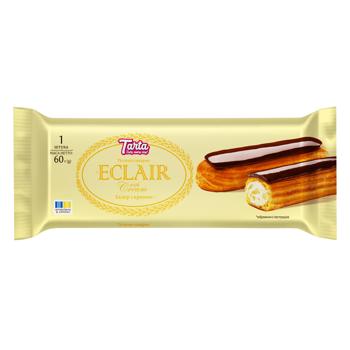 Tarta Eclair Cake with Cream 60g - buy, prices for NOVUS - photo 1