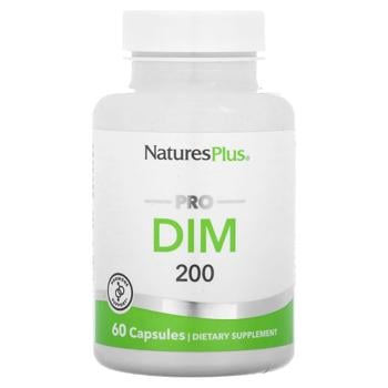 Диіндолілметан для жінок Natures Plus Pro DIM 200 200мг 60 капсул - купити, ціни на Біотус - фото 1