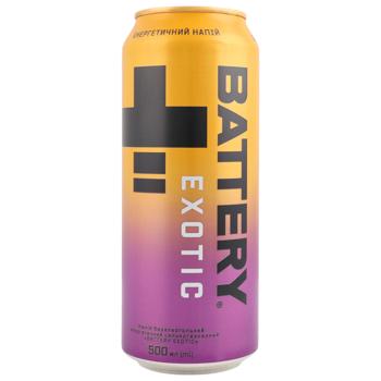 Battery Exotic Non-alcoholic Carbonated Energy Drink 0.5l - buy, prices for Epicentr FOOD - photo 1