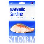 Storm Icelandic Sardine Fillets in Marinade 101g