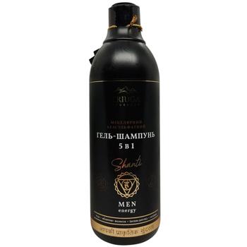 Гель-шампунь міцелярний Triuga Shanti Men Об'єм та Блиск 5в1